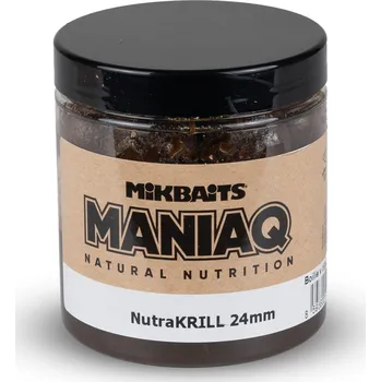 Nástraha Mikbaits ManiaQ boilie v dipu 250ml - NutraKRILL 24mm
