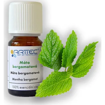 Vonný olej ARTTEC přírodní vonný olej Máta bergamotová 10 ml NAT00012