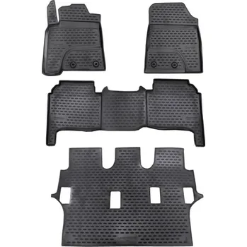 autokoberec Novline Gumové autokoberce Toyota Land Cruiser 200 2012-2021 (7 míst)