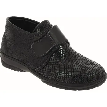 Dámské polobotky PodoWell MACUMBA zdravotní halluxová obuv dámská lesklá černá Velikost: 39