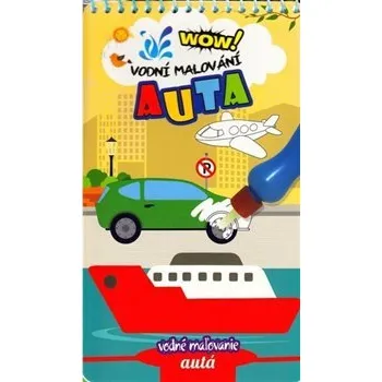omalovánky WOW - Vodní malování -Auta - znovu použitelné omalovánky