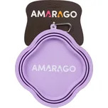 Amarago silikonová skládací miska 1000ml fialová