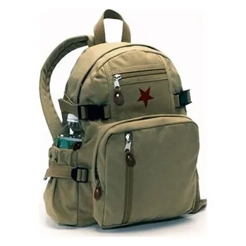 turistický batoh Batoh VINTAGE MINI STAR KHAKI