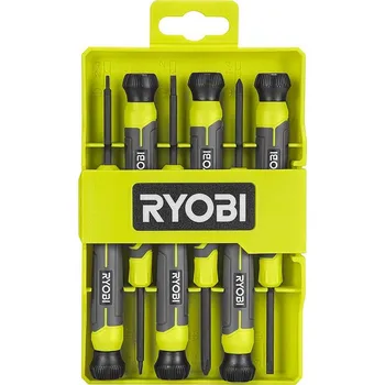 Šroubovák Sada přesných šroubováků Ryobi RHSDSPC6, 6-dílná