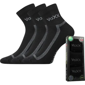 Pánské ponožky VoXX Caddy B set ponožek černá, velikost 43-46