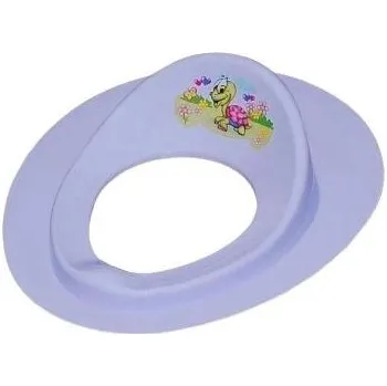 WC sedátko Sedátko dětské - adaptér na WC plast ŽELVA fialové