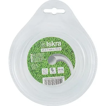 Sada nářadí ISKRA ISKRA, struna do sekačky 2.7 mm x 15 m, kruh