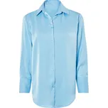 esmara® Dámská saténová blůza (modrá, 36)