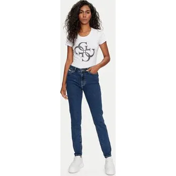 Guess Jeans Jeansy W4YA92 D5CB2 Tmavomodrá Skinny Fit 26_28