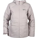 Šedá dámská bunda Jack Wolfskin Bergland INS Hoody W 1207221-2174 Velikost: XS