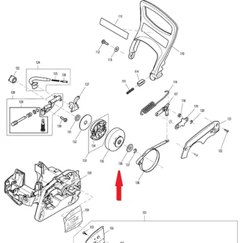 Podložka zajištění řetězky pro pily Dolmar dle soupisu