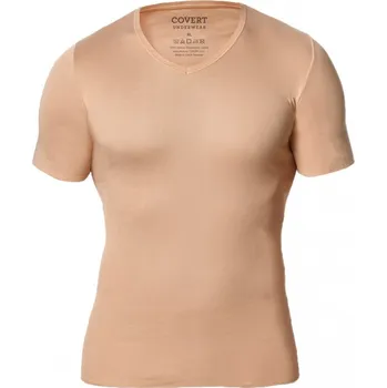 Pánské neviditelné tričko Covert béžové (126962-410) XXL