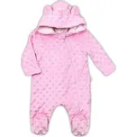 Nicol Zimní kojenecký overal z Minky Bubbles růžový Vel. 74