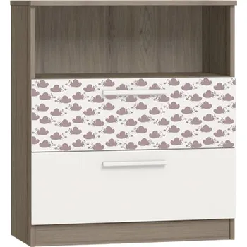 Komoda Faktum Komoda Poppi se zásuvkami Vzor: se vzorem