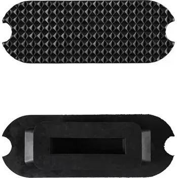 Vybavení pro koně Podložky do třmenu gumové černé 11cm černá