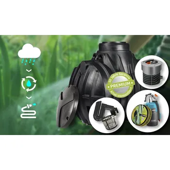 Plastová nádrž Atlantis 4000 litrů s příslušenstvím Na naše sestavy je možné čerpat Dotace z akce Dešťovka