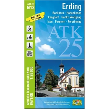 ATK25-N13 Erding (Amtliche Topographische Karte 1:25000) - Landesamt für Digitalisierung, Breitband und Vermessung