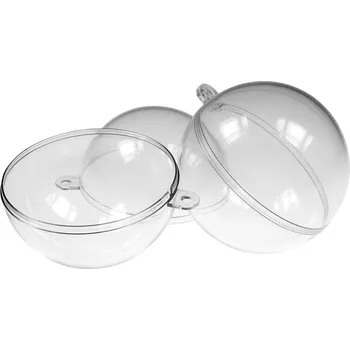 Vánoční dekorace Meyco Vánoční koule plastové rozevírací - různé velikosti koule rozevírací (průměr): 9 cm