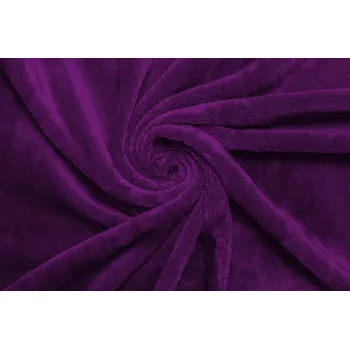Prostěradlo JAHU Mikroplyšové prostěradlo-fialové - 180x200cm