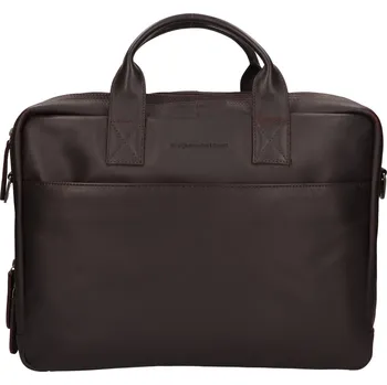 Pánská aktovka Pánská kožená taška na notebook The Chesterfield Brand Peter - hnědá