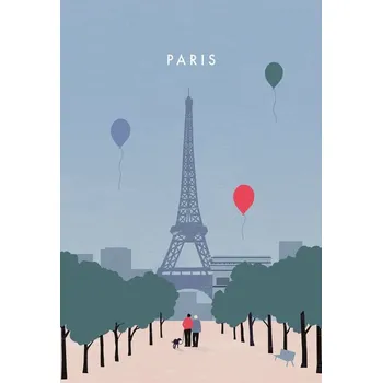 Puzzle RAVENSBURGER Puzzle Paříž 99 dílků