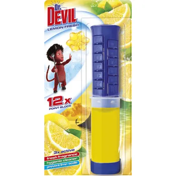 Dr. Devil 3v1 WC Point Block 75 ml, Lemon Fresh