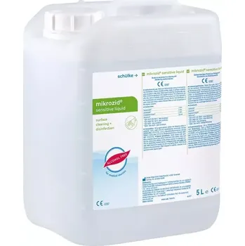 Dezinfekce schülke mikrozid sensitive liquid, 5l (Přípravek určený k okamžitému použití pro čištění a dezinfekci zdravotnických prostředků.)