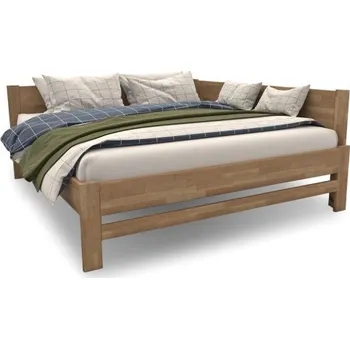 Postel ProSpánek Amelia 160 x 200 cm, levý roh, dub DO205