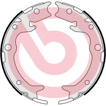 Brzdová čelist Sada brzdových čelistí, parkovací brzda BREMBO S 28 516