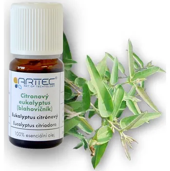 ARTTEC přírodní vonný olej Citronový eukalyptus - Blahovičník bio 10 ml NAT00029