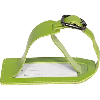 Travelite Jmenovka visačka na kufr Kožená Zelená