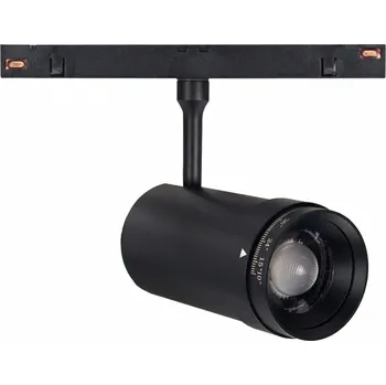 LED lišta Lištový magnetický reflektor Zoom M 12W 930 15°-40° 48V černý