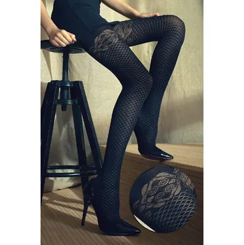 Dámské punčochy Punčochové kalhoty KNITTEX - ASPIRE 50 DEN Barva: GRAPHITE (tmavě šedá), Velikost: 3-M