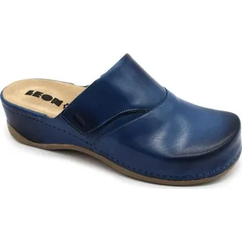 Dámské pantofle Leon Leons Flexi dámské zdravotní pantofle - Modrá Barva: Modrá, Velikost: 37