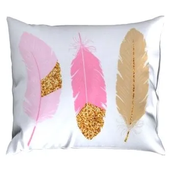 Povlak na dekorativní polštářek JAHU Povláček - Love pírka (45x45cm)