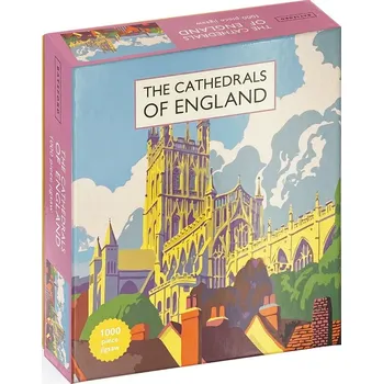 Puzzle Chronicle Books Puzzle - Katedrály Anglie - 1000 dílků