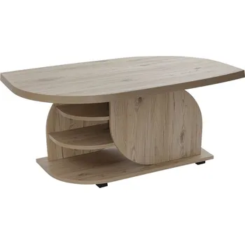 Konferenční stolek Konferenční stolek K125 Dan 110x64 cm, DB - dub bordeaux, doprodej dekoru