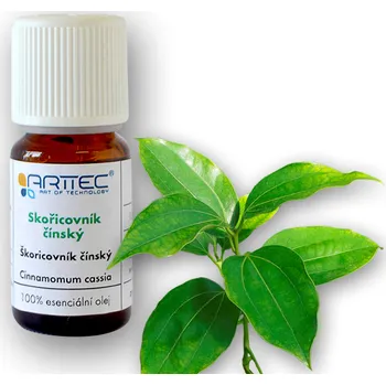 Vonný olej ARTTEC přírodní vonný olej Skořicovník čínský 10 ml NAT00037