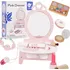 dětský toaletní stolek Classic World Pink Dresser růžový/bílý