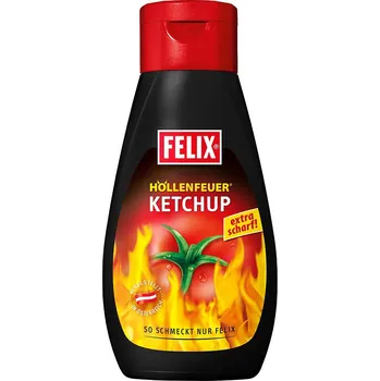 Felix K Felix pekelně pálivý kečup 450g