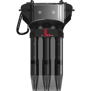 Šipka Pouzdro na šipky L-Style Krystal One, průhledné černé