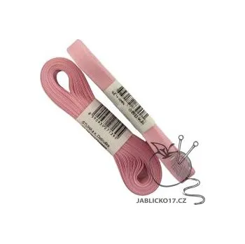 Stuha Taftová stuha růžová 9mm 603