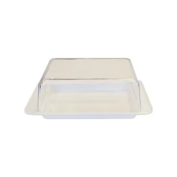 Dóza na potraviny Dóza na máslo plastová bílá