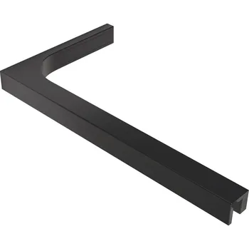 CERANO - Sprchová vzpěra Onyx L - levá - 29x15 cm - černá matná