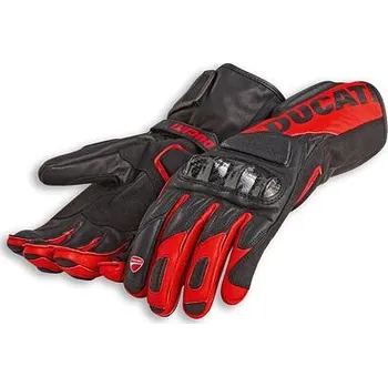 Moto rukavice Rukavice Ducati Performance C3 černo-červené velikost S