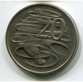AUSTRÁLIE. 20 cents 1968.