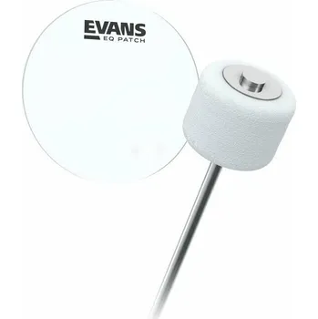 Blána Evans EQPC1 EQ Patch Polyester Single Úderová nálepka na basový buben