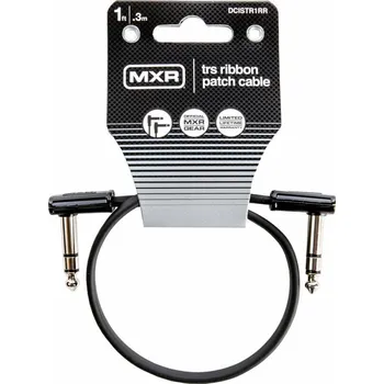 Dunlop MXR DCISTR1RR Ribbon TRS Cable 30 cm Lomený - Lomený Patch kabel