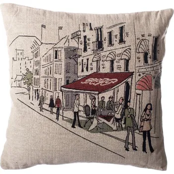 JAHU Polštářek s výplní režný 004 (45x45cm)