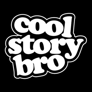 Samolepicí dekorace na vozidlo Samolepka cool story bro na auto a motorku, tuning nálepka (5774)